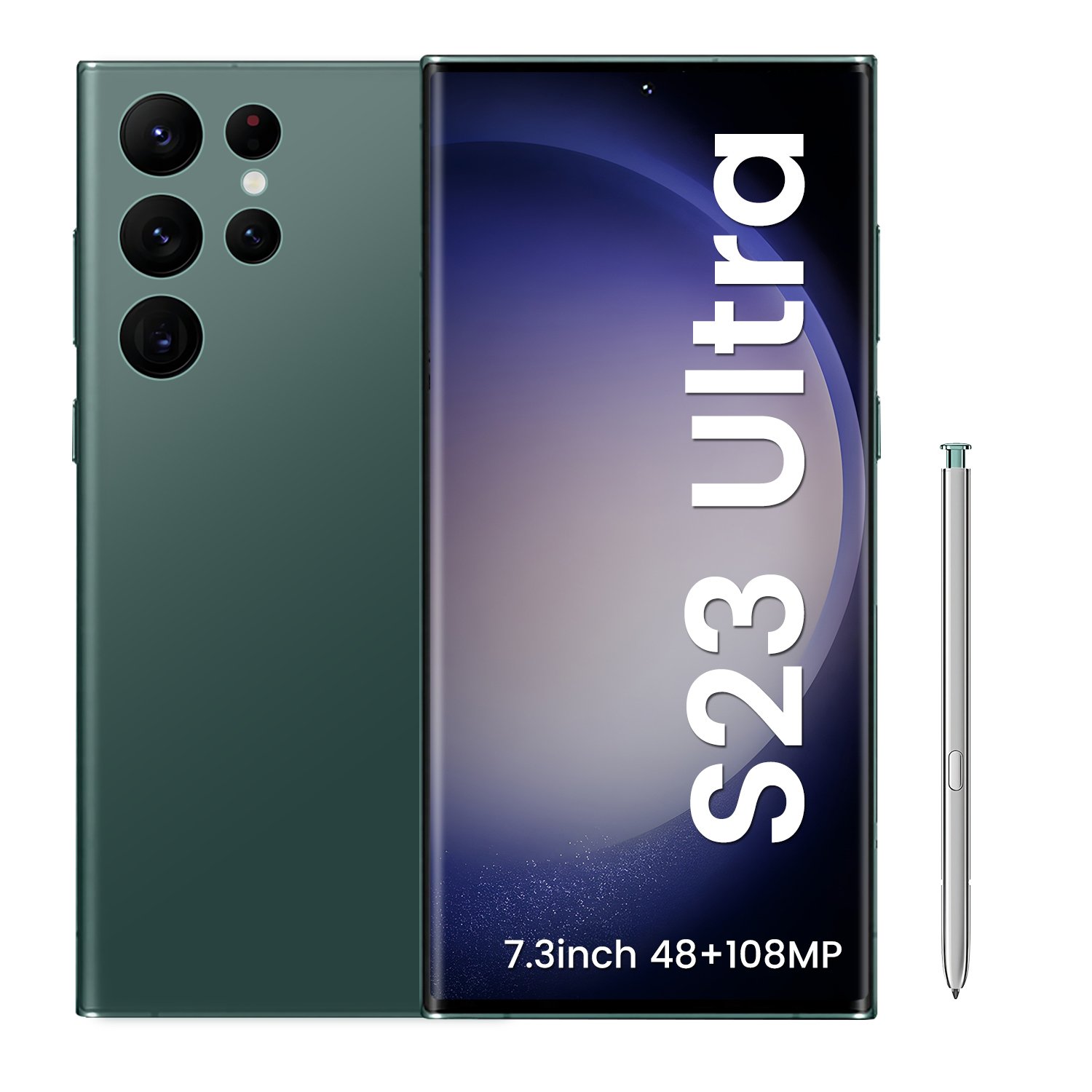 2023 New Original Phone S23 Ultra 16gb+1tb 5g 7.2-inch Mtk6889 48mp 108mp With Built-in Pen Android 12 Smartphone